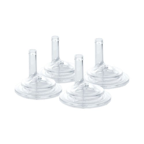 Grosmimi Silicone Replacement Straws Kit Stage 2 (4 pcs) - Princess and the Pea