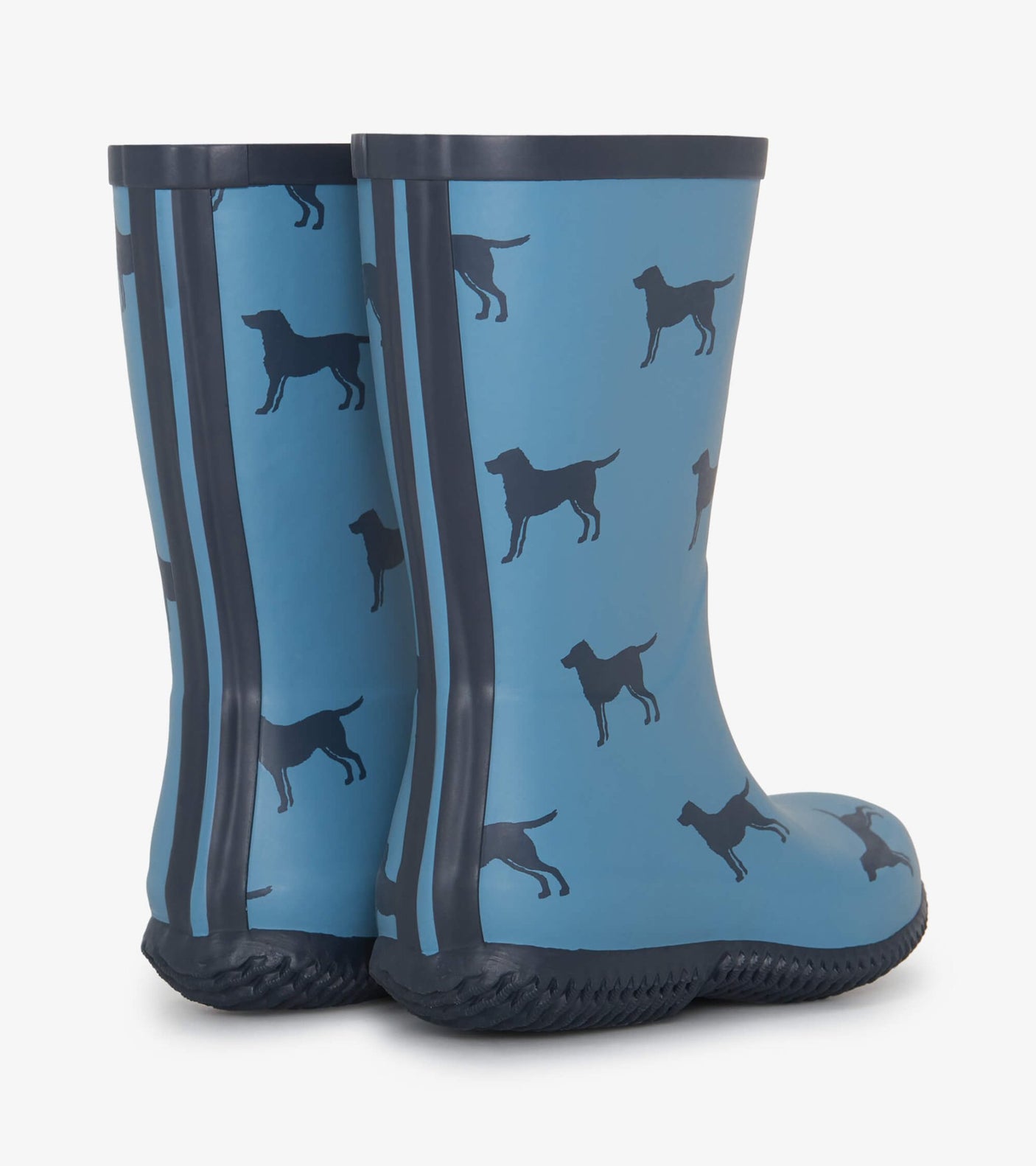 Hatley Preppy Dogs Packable Rain Boots - Princess and the Pea