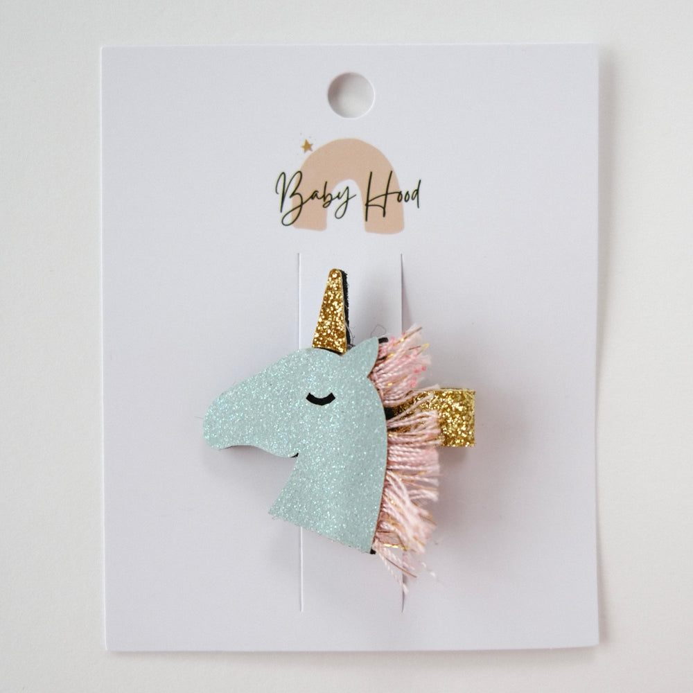 Isabella Unicorn Tassel Twinkle Hair Clip - Princess and the Pea