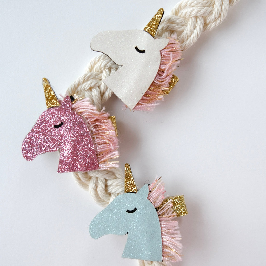 Isabella Unicorn Tassel Twinkle Hair Clip - Princess and the Pea