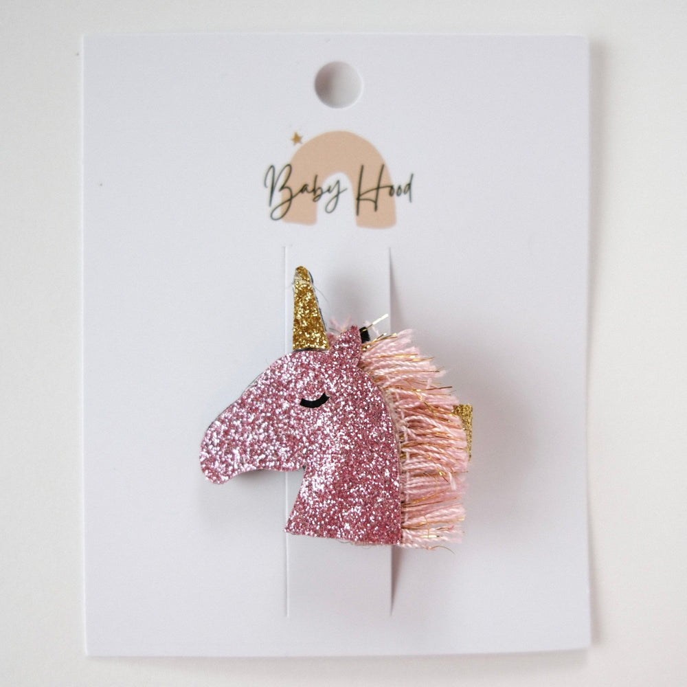 Isabella Unicorn Tassel Twinkle Hair Clip - Princess and the Pea