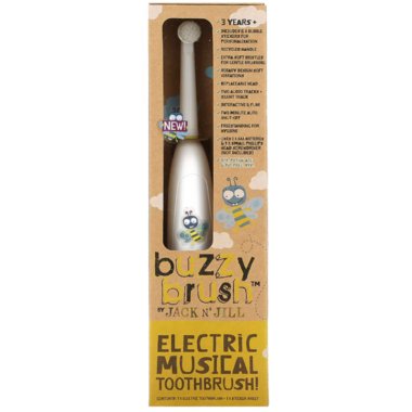 Jack N' Jill Buzzy Brush Electric Musical Toothbrush - Princess and the Pea