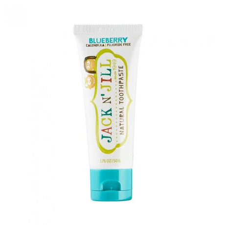 Jack N' Jill Natural Toothpaste 50G Single Tube - Blueberry - Princess and the Pea