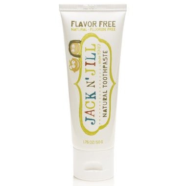 Jack N' Jill Natural Toothpaste 50G Single Tube - Flavor Free - Princess and the Pea