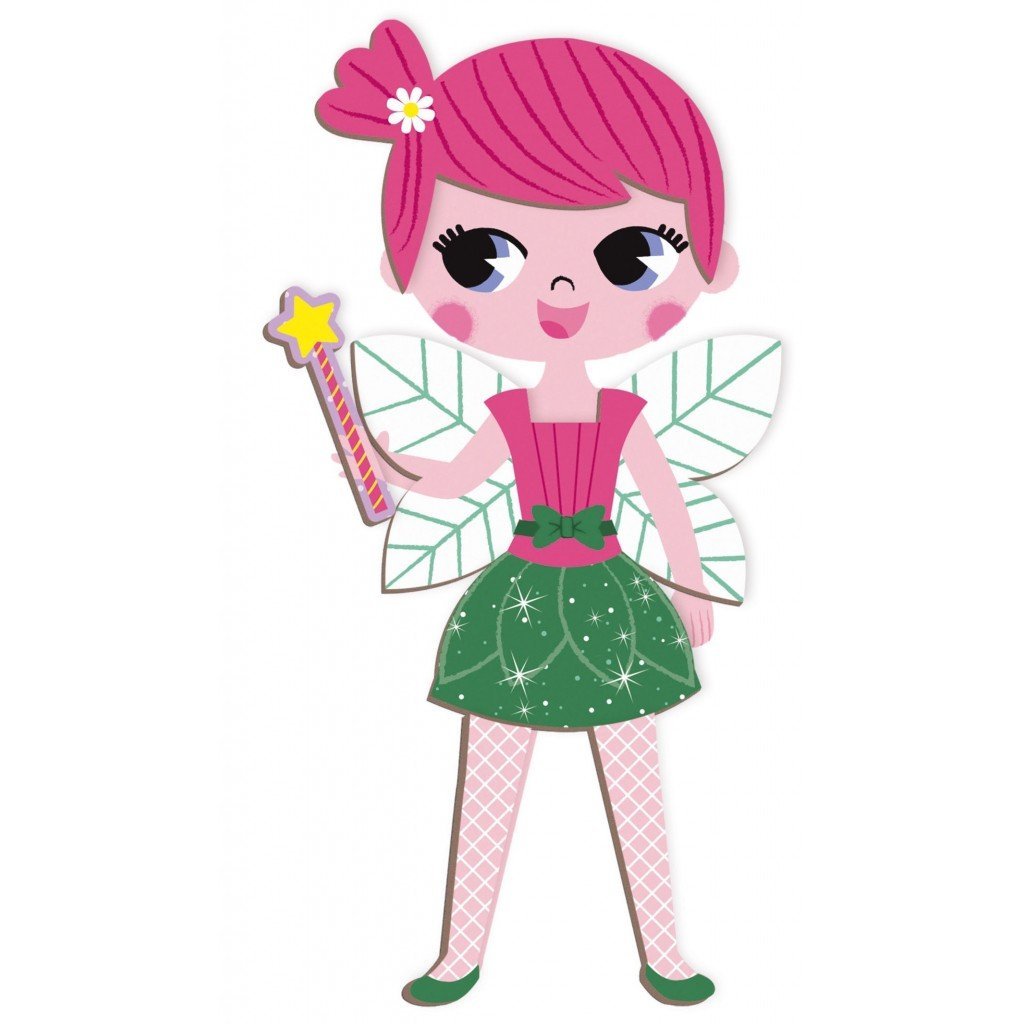 Janod Magnetibook - Girl's Costumes - Princess and the Pea