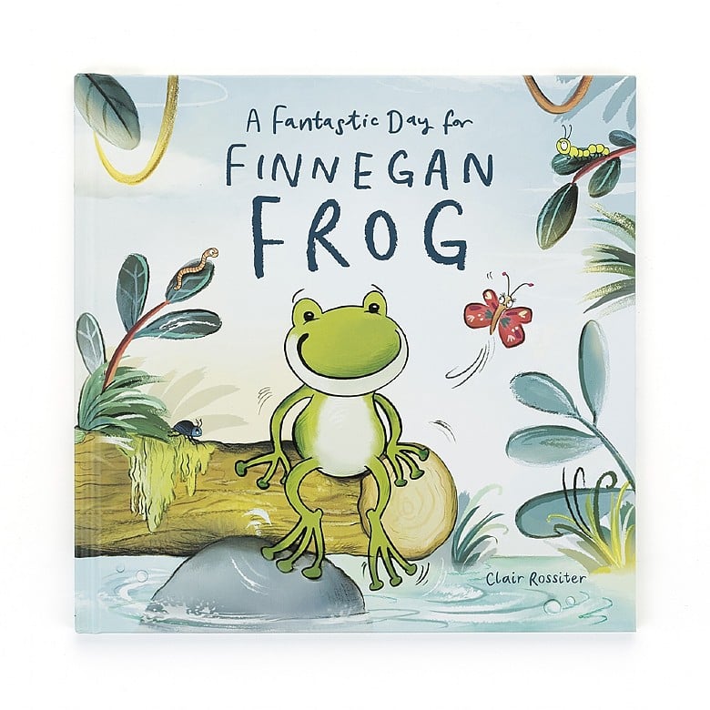Jellycat A Fantastic Day for Finnegan Frog Book - Princess and the Pea