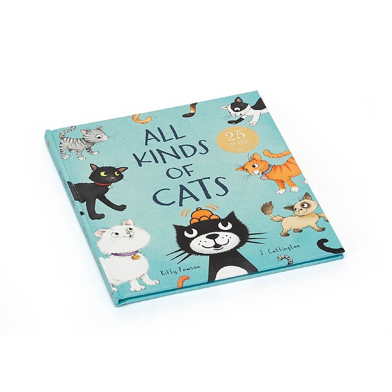 Jellycat All Kinds of Cats Book - Princess and the Pea