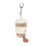 Jellycat Amuseable Coffee-To-Go Bag Charm - Princess and the Pea