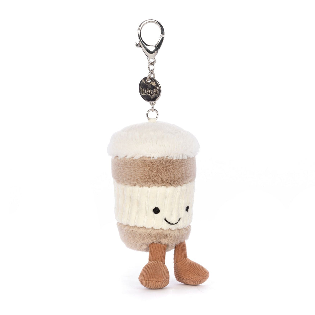 Jellycat Amuseable Coffee-To-Go Bag Charm - Princess and the Pea