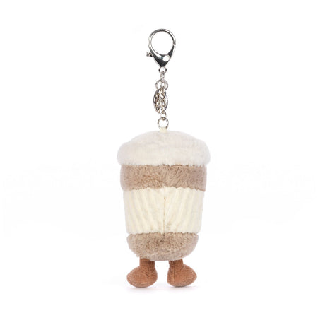 Jellycat Amuseable Coffee-To-Go Bag Charm - Princess and the Pea