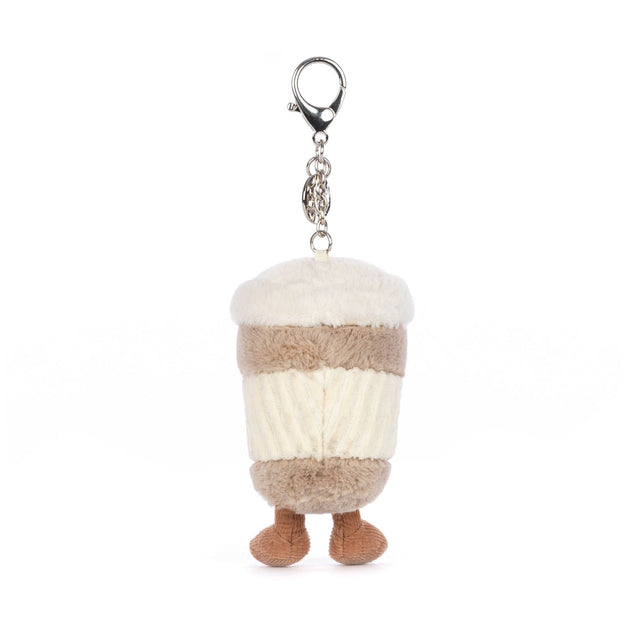 Jellycat Amuseable Coffee-To-Go Bag Charm - Princess and the Pea