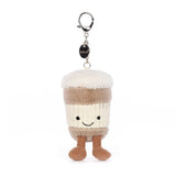 Jellycat Amuseable Coffee-To-Go Bag Charm - Princess and the Pea