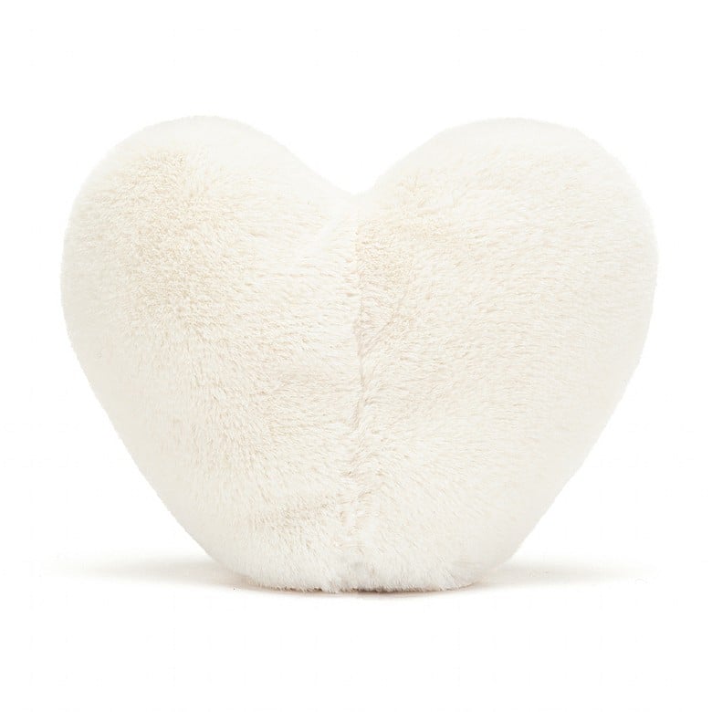 JellyCat Amuseable Cream Heart Small - Princess and the Pea