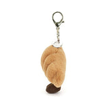 Jellycat Amuseable Croissant Bag Charm - Princess and the Pea