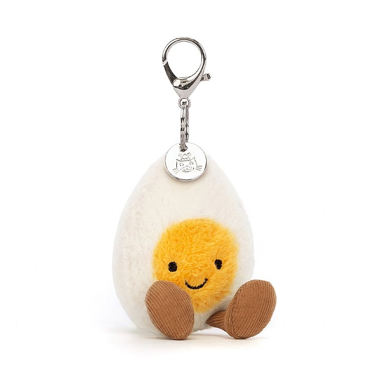 Jellycat Amuseable Happy Boiled Egg Bag Charm - Princess and the Pea
