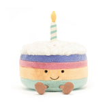 Jellycat Amuseable Rainbow Birthday Cake - Princess and the Pea