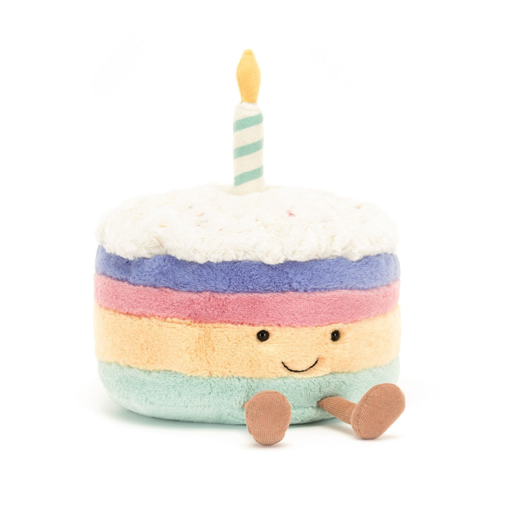 Jellycat Amuseable Rainbow Birthday Cake - Princess and the Pea