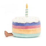 Jellycat Amuseable Rainbow Birthday Cake - Princess and the Pea