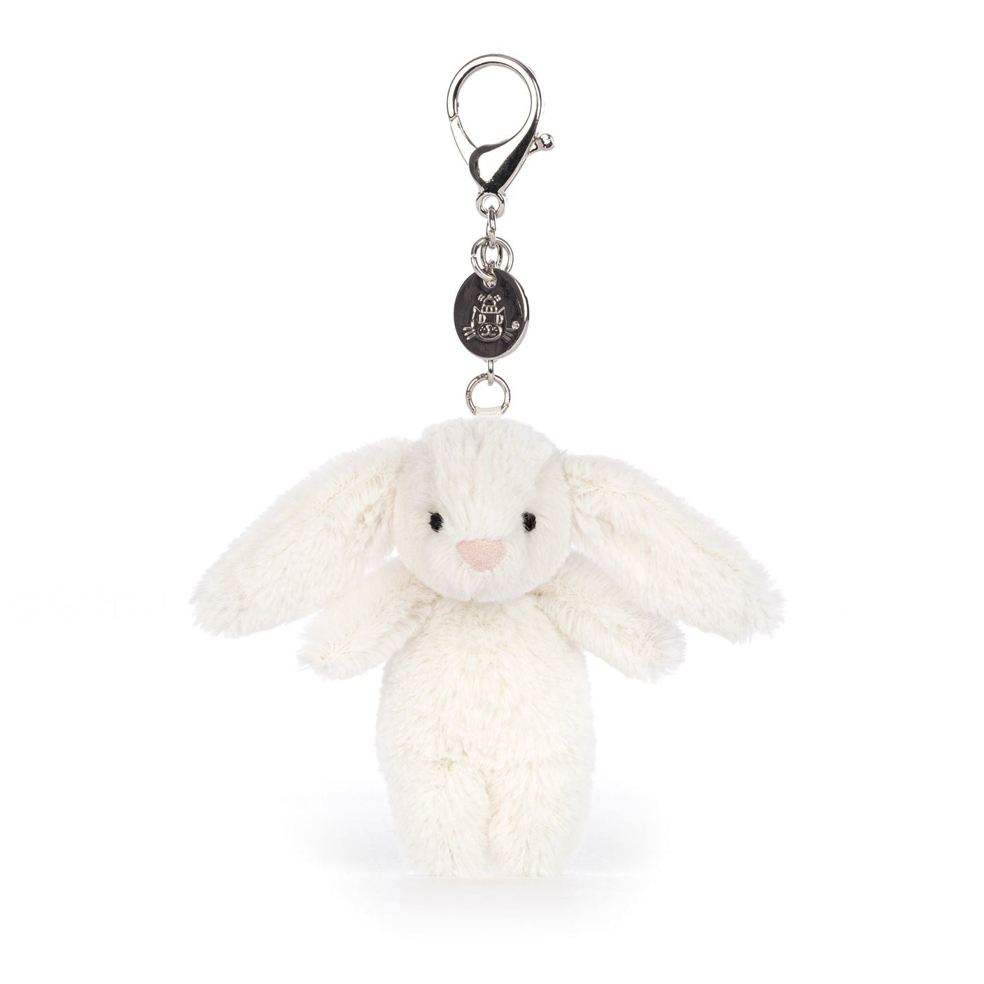 Jellycat Bashful Bunny Cream Bag Charm - Princess and the Pea