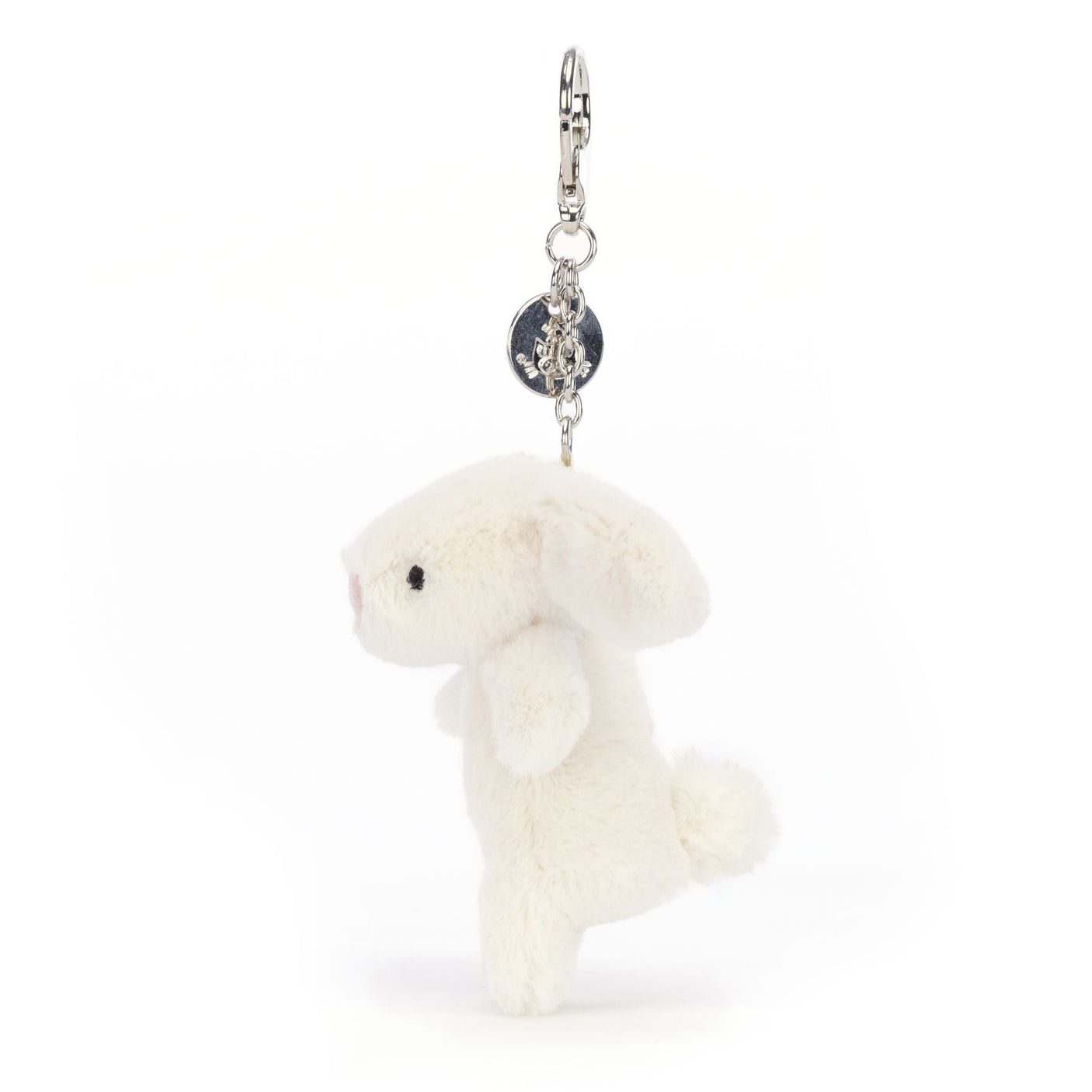 Jellycat Bashful Bunny Cream Bag Charm - Princess and the Pea