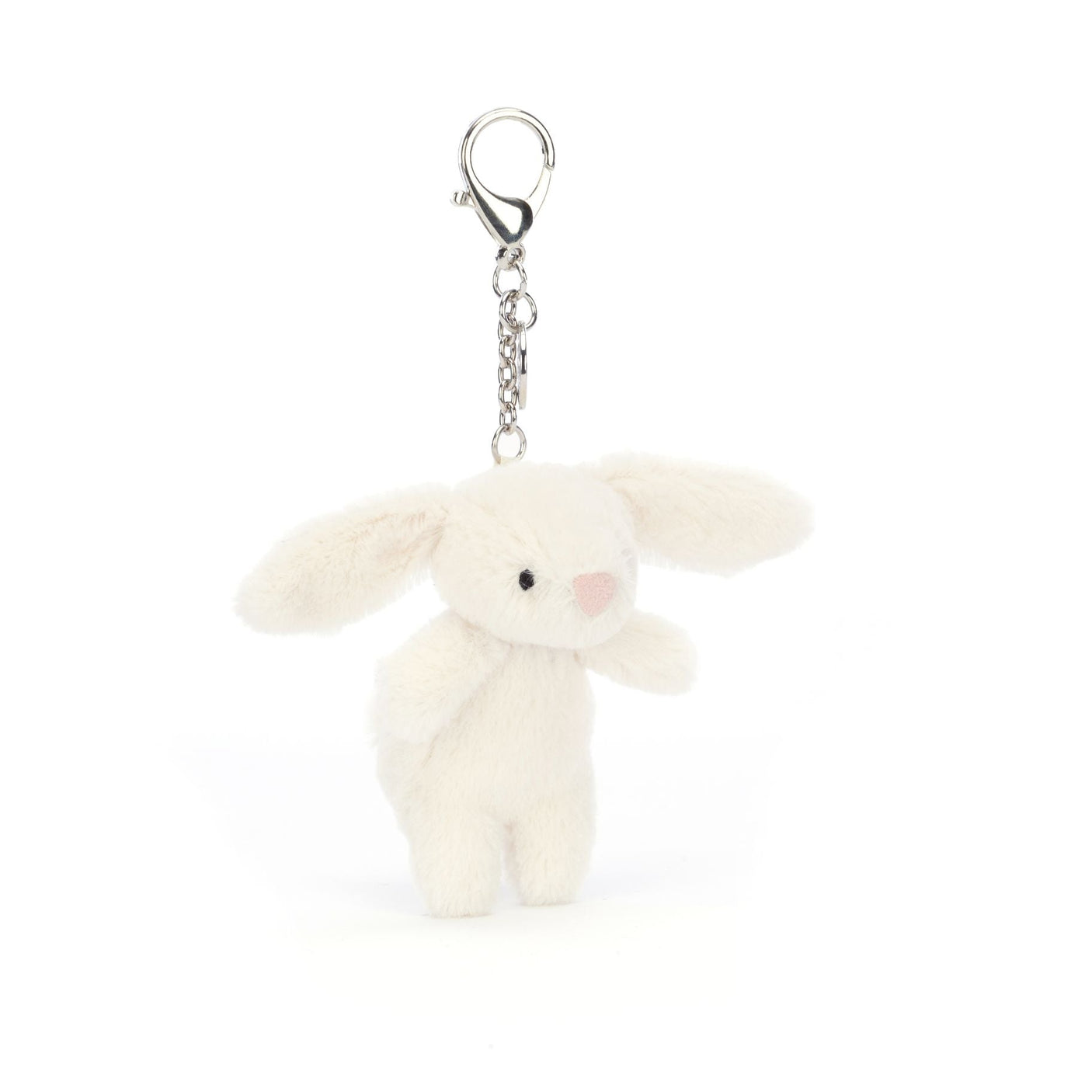 Jellycat Bashful Bunny Cream Bag Charm - Princess and the Pea