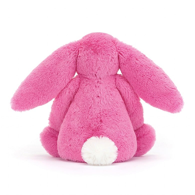 Jellycat Bashful Bunny Hot Pink- Small - Princess and the Pea