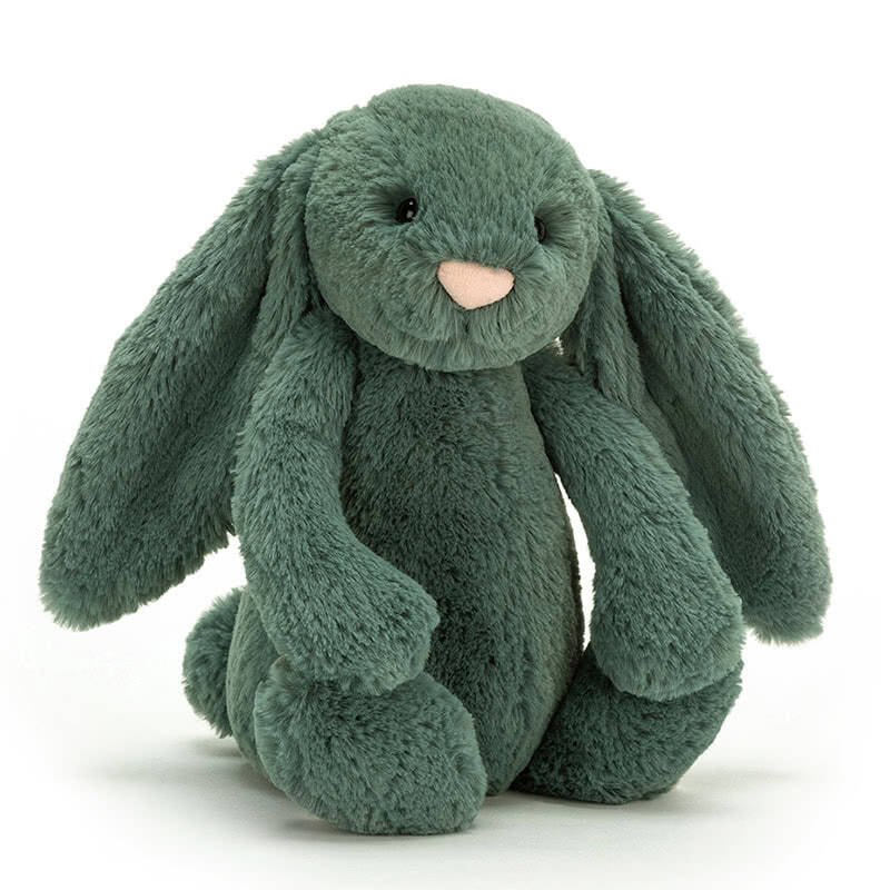 Jellycat Bashful Bunny - Medium Forest - Princess and the Pea