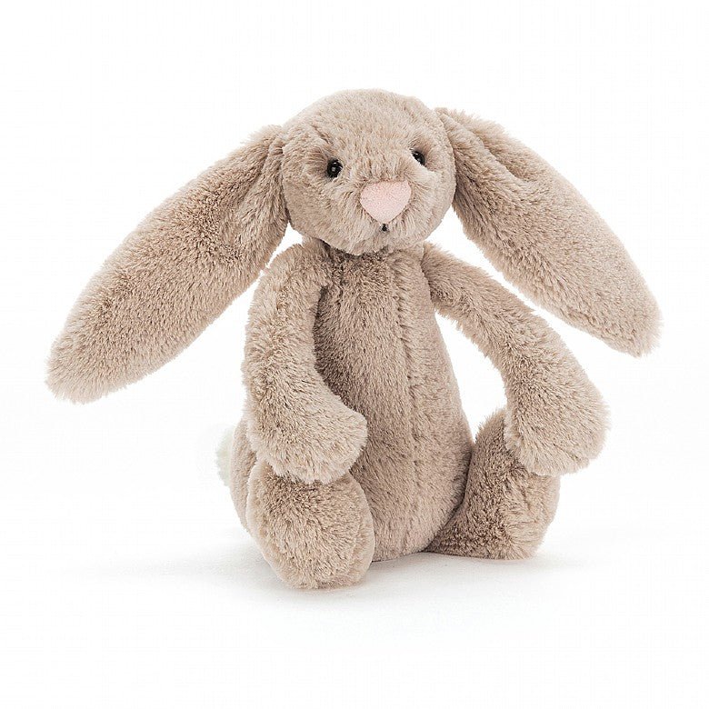 Jellycat Bashful Bunny - Small Beige - Princess and the Pea