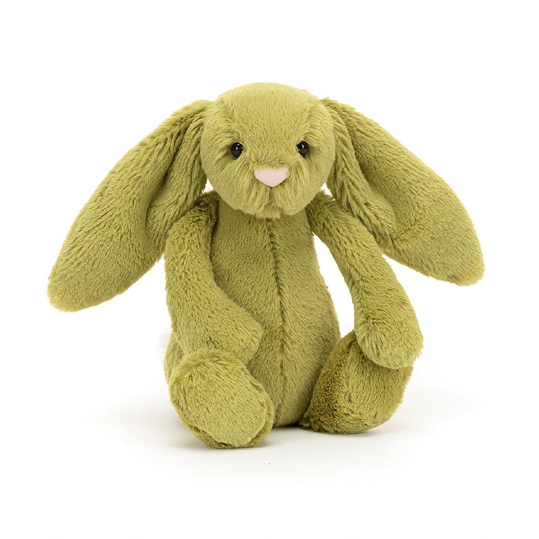 Jellycat Bashful Moss Bunny Small - Princess and the Pea