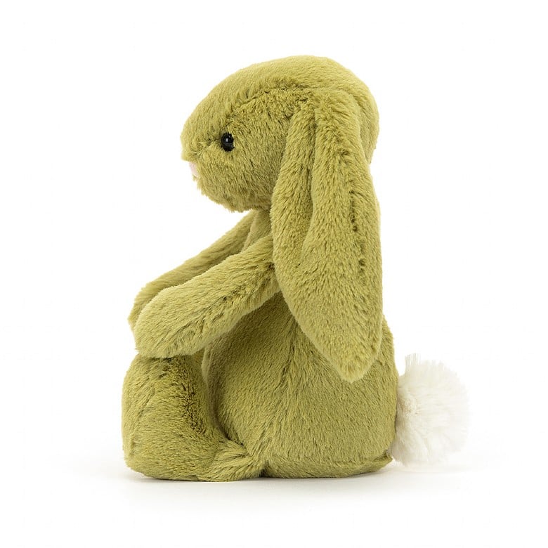 Jellycat Bashful Moss Bunny Small - Princess and the Pea