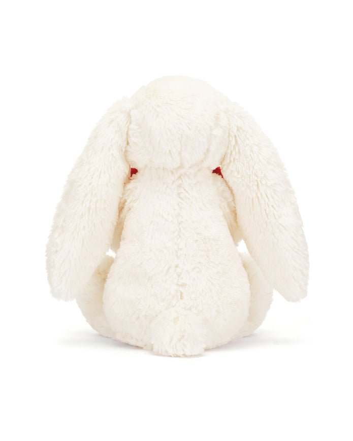 Jellycat Bashful Red Love Heart Bunny - Princess and the Pea