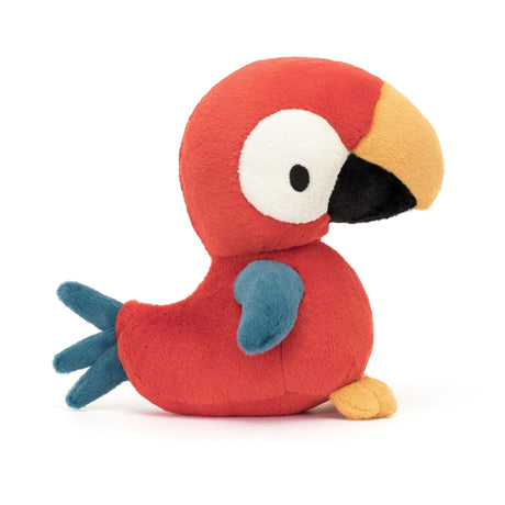 JellyCat Bodacious Beak Parrot - Princess and the Pea