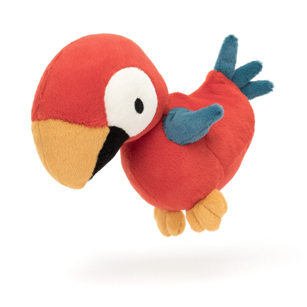 JellyCat Bodacious Beak Parrot - Princess and the Pea
