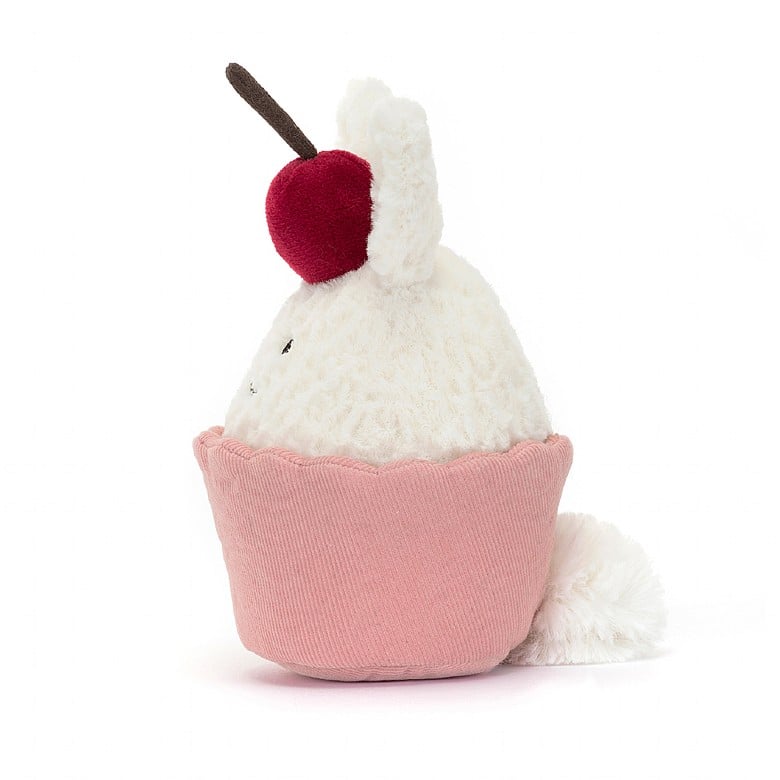 Jellycat Dainty Dessert Bunny Cupcake - Princess and the Pea