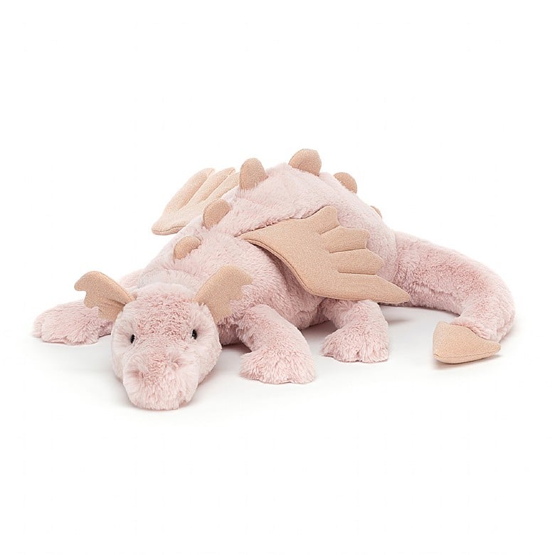 Jellycat Dragon - Rose Dragon - Princess and the Pea