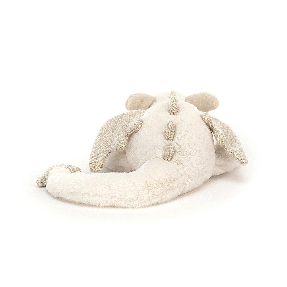 Jellycat Dragon - Snow Dragon - Princess and the Pea