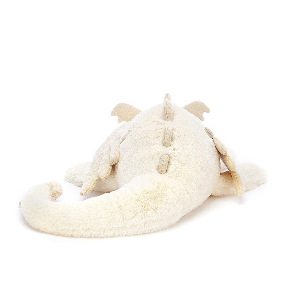 Jellycat Dragon - Snow Dragon - Princess and the Pea