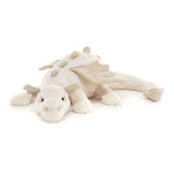 Jellycat Dragon - Snow Dragon - Princess and the Pea