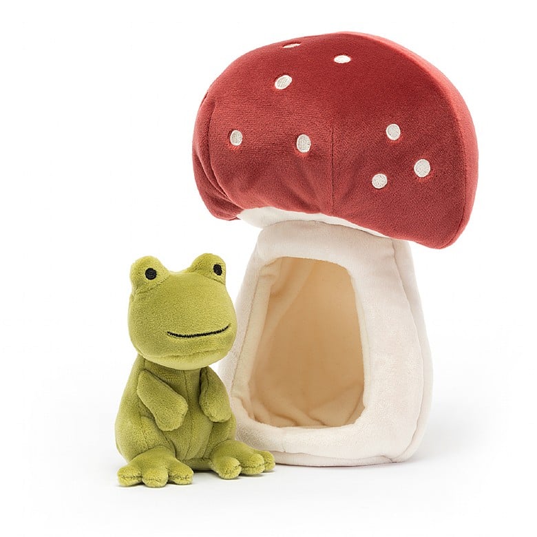Jellycat Forest Fauna Frog - Princess and the Pea