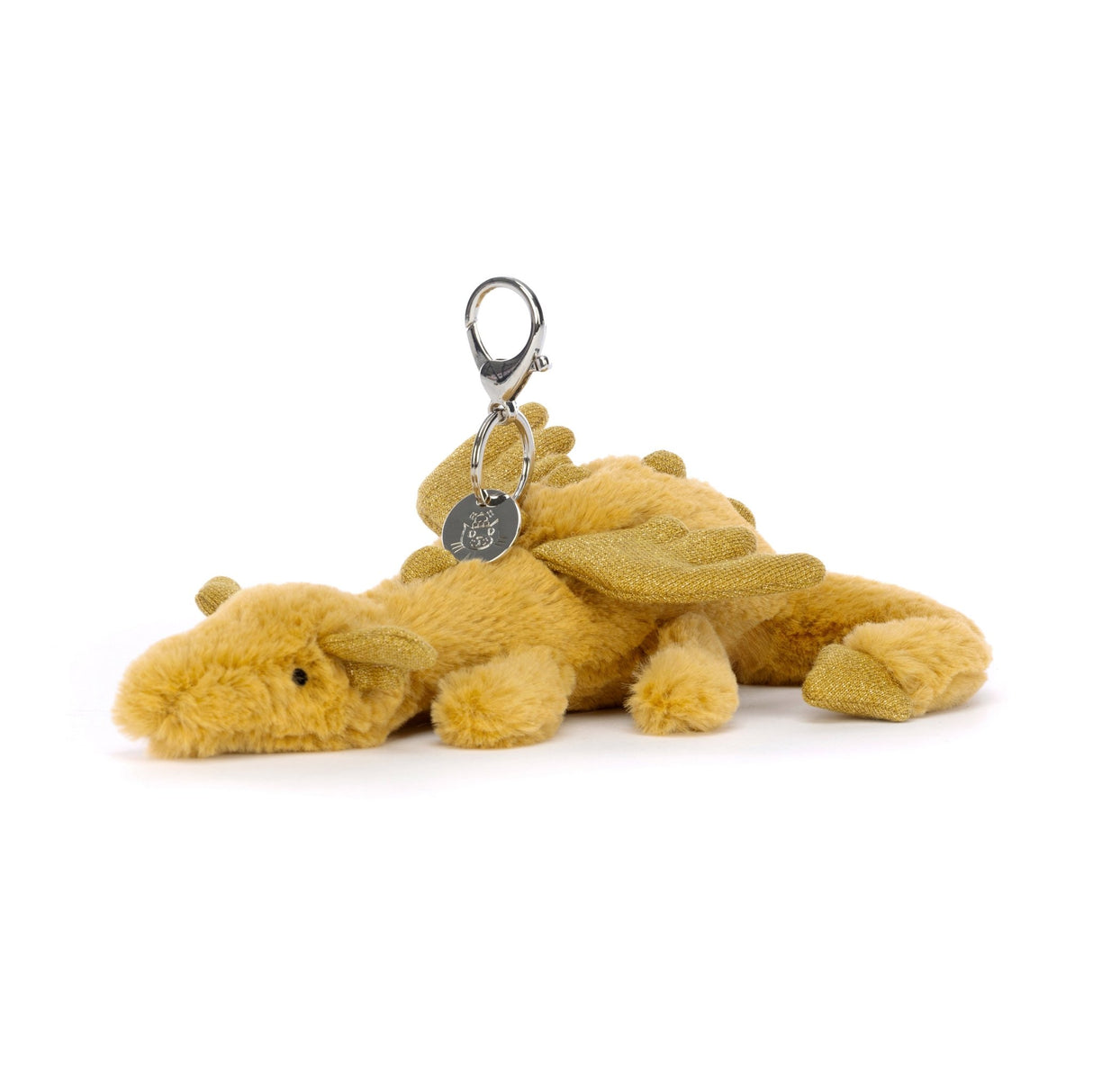 Jellycat Golden Dragon Bag Charm - Princess and the Pea