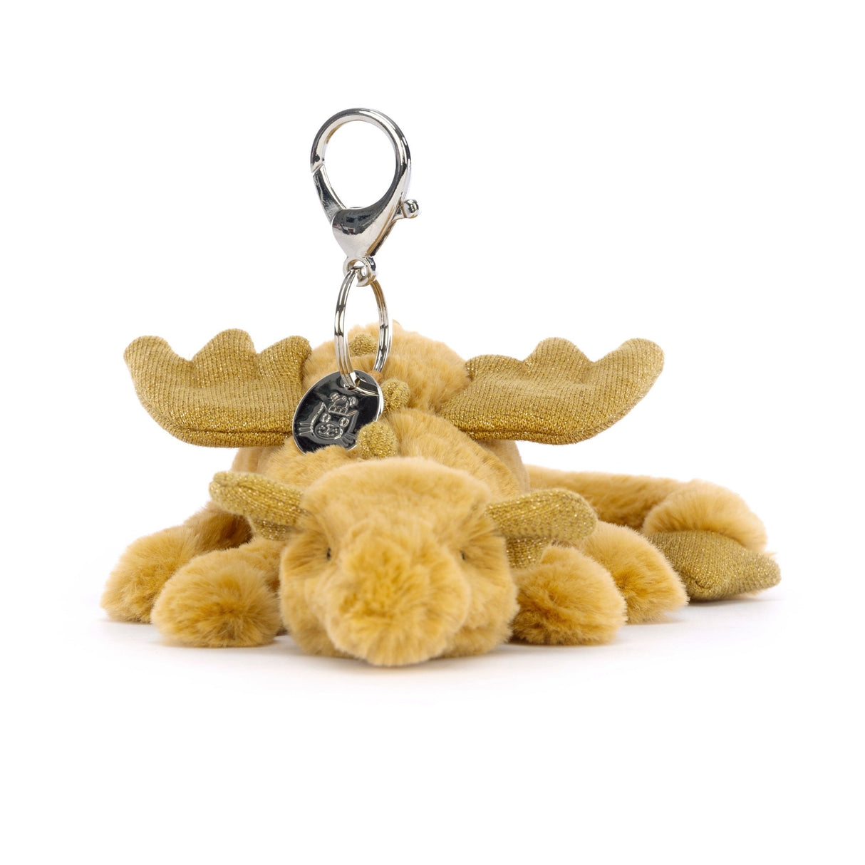 Jellycat Golden Dragon Bag Charm - Princess and the Pea