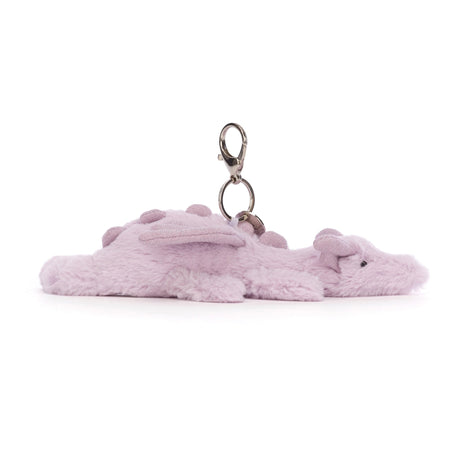 Jellycat Lavender Dragon Bag Charm - Princess and the Pea