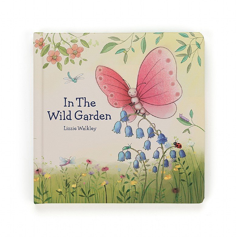 Jellycat Library Hardback Book - In The Wild Garden Book - Princess and the Pea