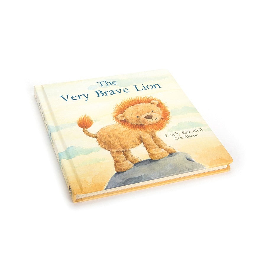 Jellycat Library Hardback Book - The Very Brave Lion - Princess and the Pea