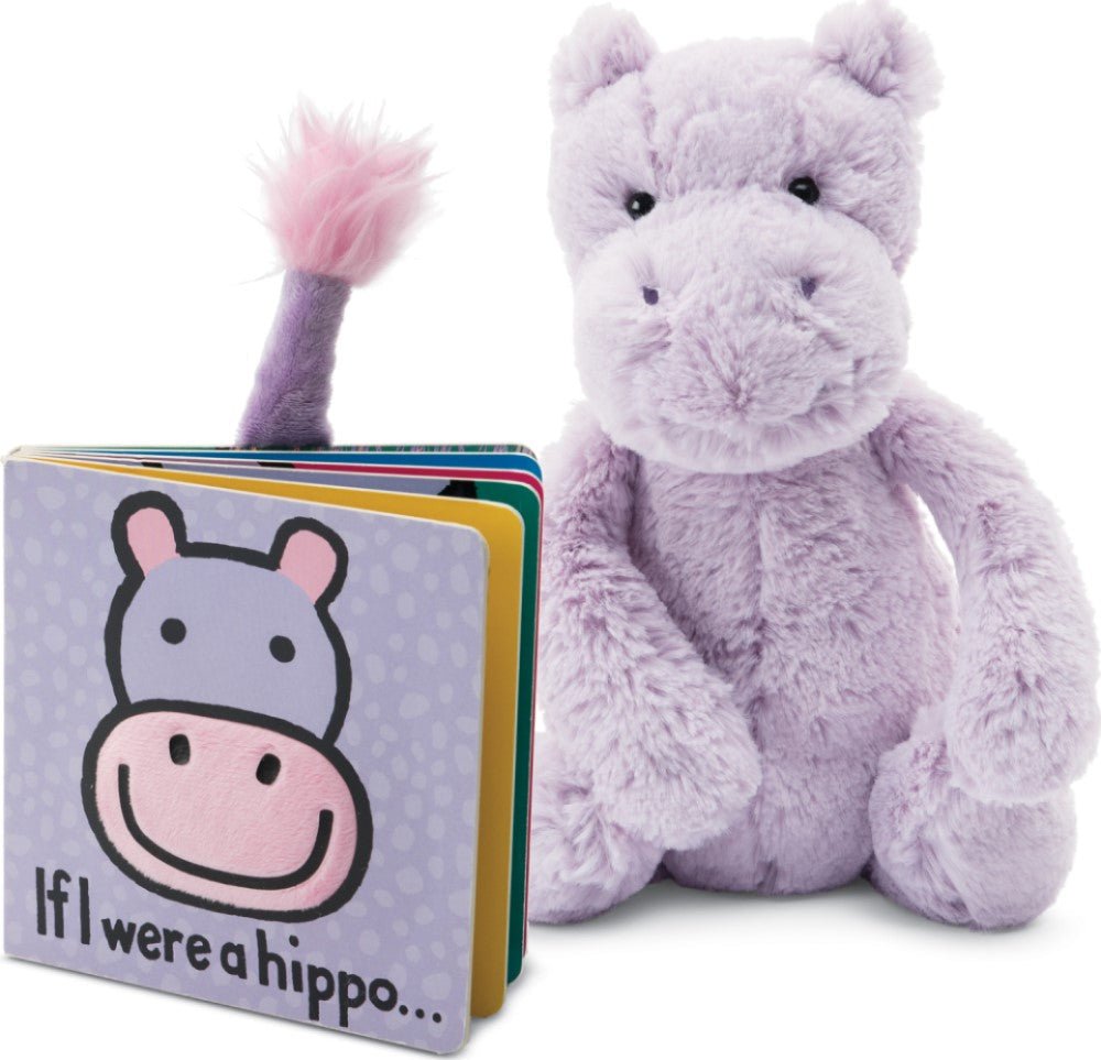 Jellycat Library - If I Were a Hippo - Princess and the Pea
