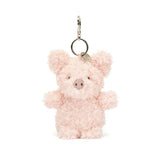 Jellycat Little Pig Bag Charm - Princess and the Pea