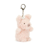 Jellycat Little Pig Bag Charm - Princess and the Pea