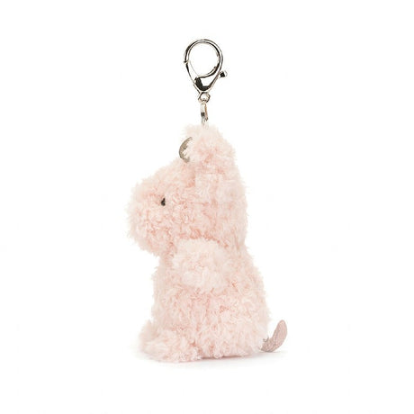 Jellycat Little Pig Bag Charm - Princess and the Pea