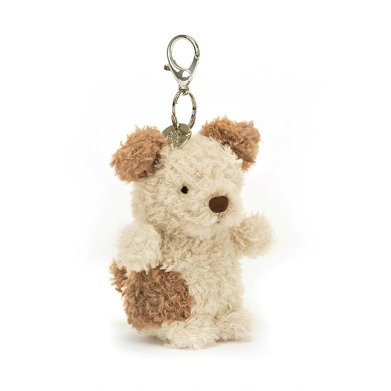 Jellycat Little Pup Bag Charm - Princess and the Pea