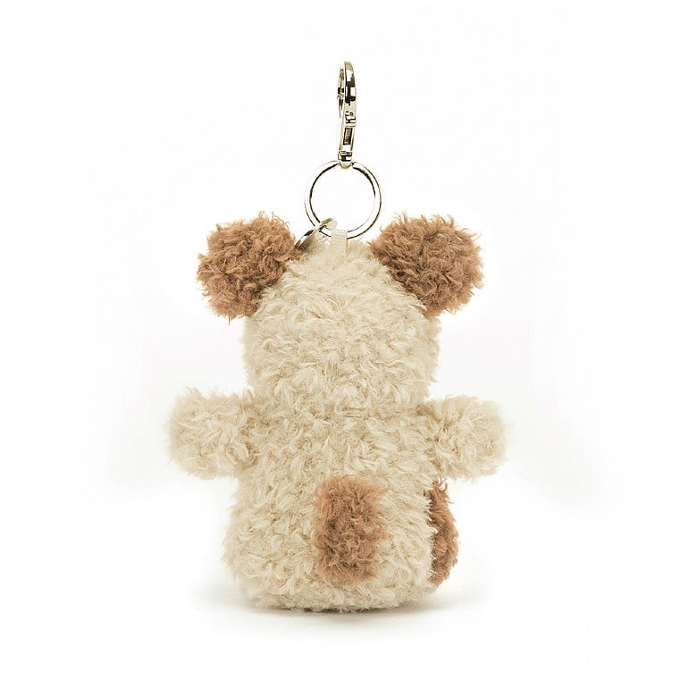 Jellycat Little Pup Bag Charm - Princess and the Pea